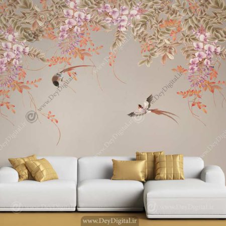 پوستر دیواری گل هنری BA-3348