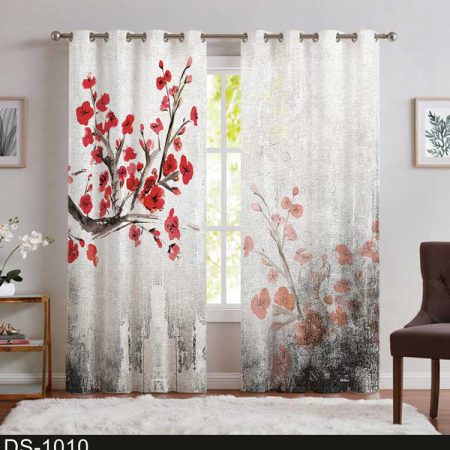پرده پانچی طرح هنری DS-1010