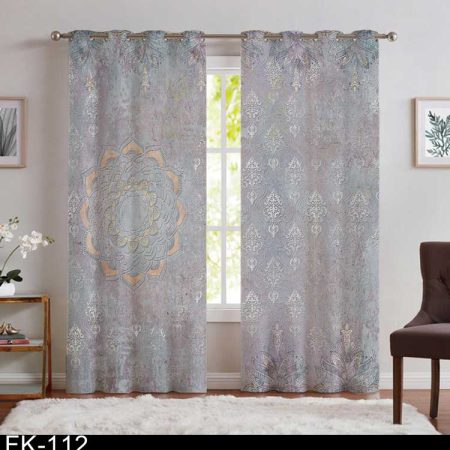 پرده کلاسیک داماسک FK-112
