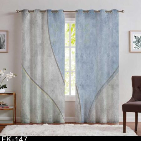 پرده پانچ طرح سنگ FK-147
