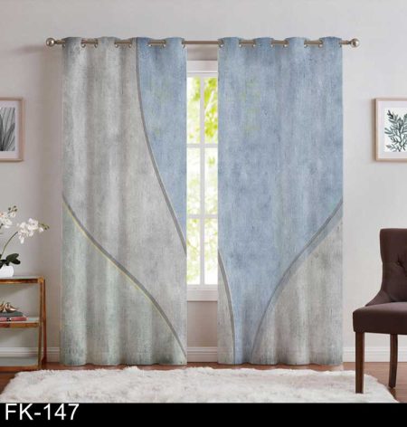 پرده پانچ طرح سنگ FK-147