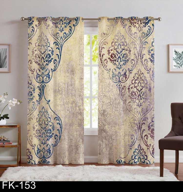 پرده چاپی کلاسیک گرانچ FK-153