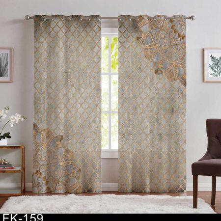 پرده پانچی کلاسیک FK-159