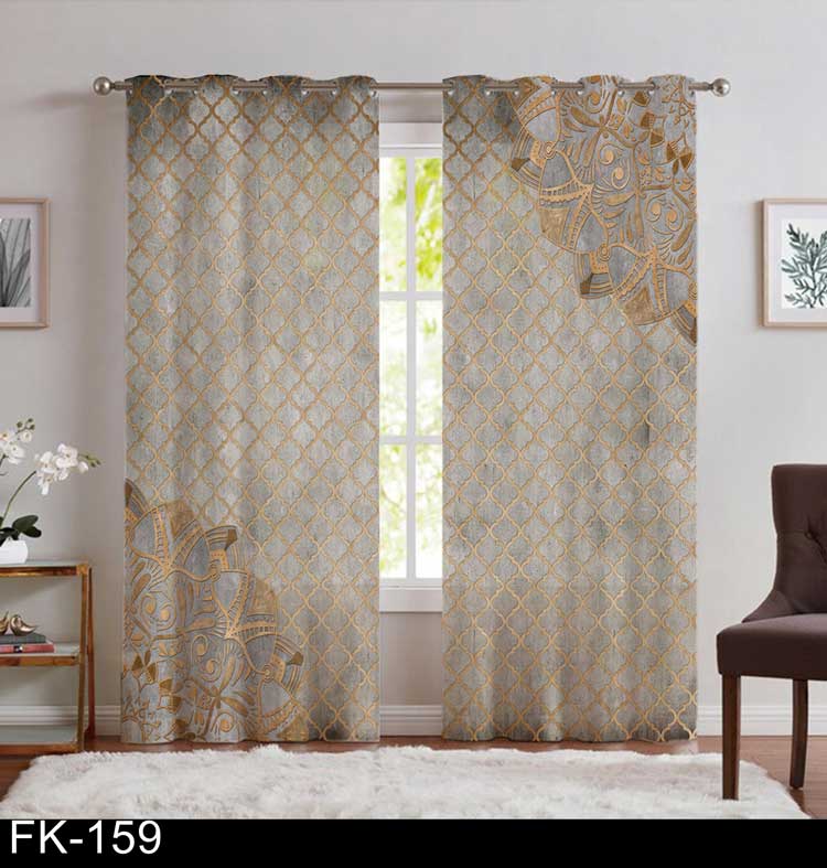 پرده پانچی کلاسیک FK-159