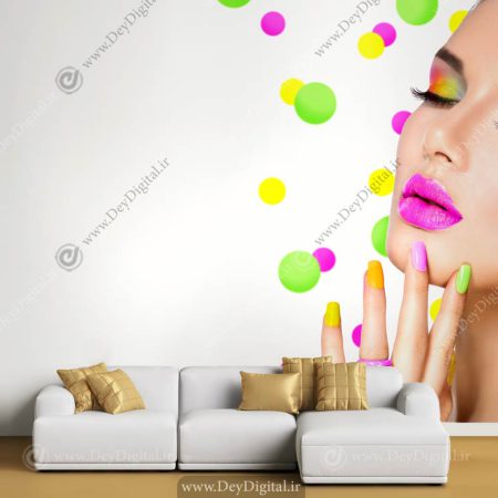 پوستر دیواری چهره زن ba-2823