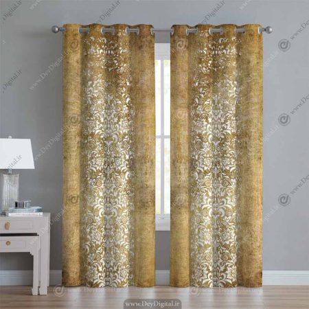 پرده پانچی کلاسیک pk-2601