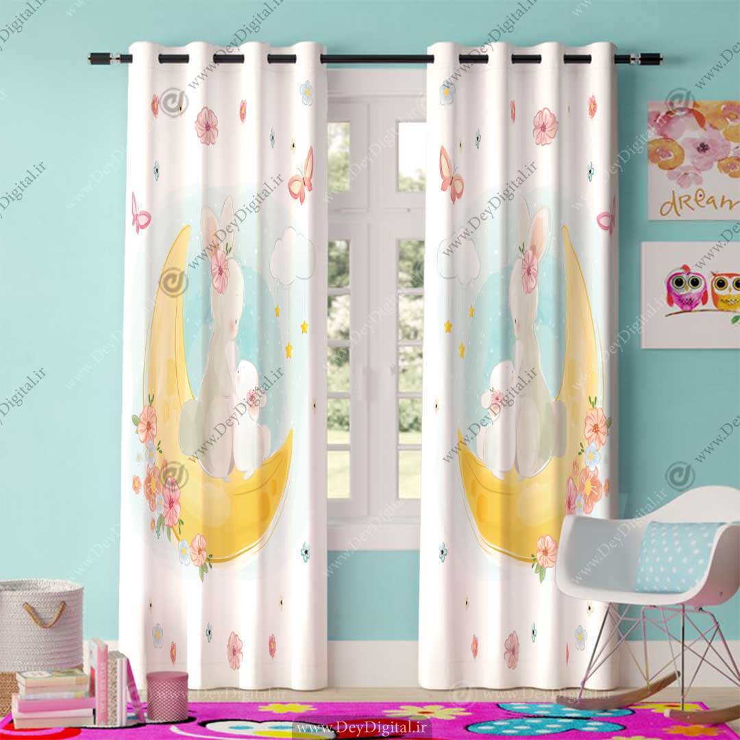 پرده پانچ اتاق کودک pk-2702