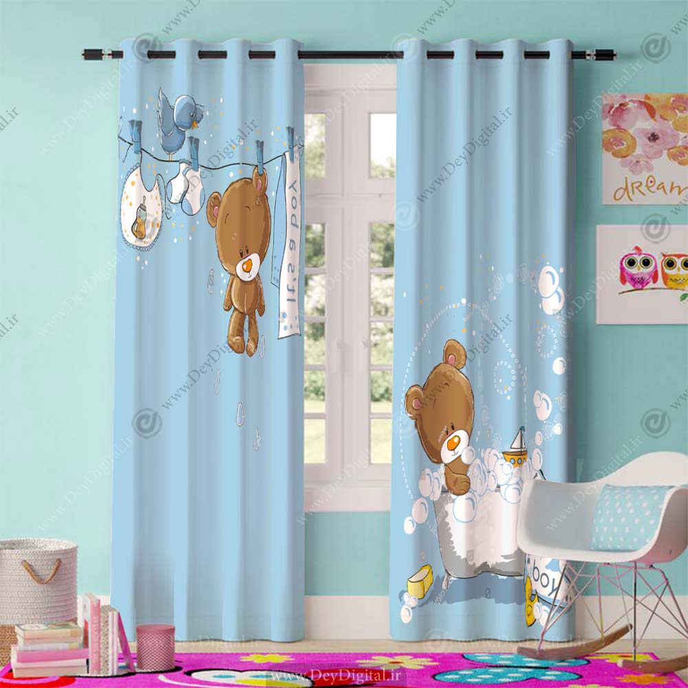 پرده پانچی اتاق کودک کدPK-2760