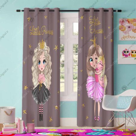 پرده پانچ دخترانه PK-2798