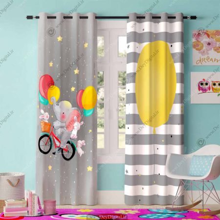 پرده پانچی اتاق نوزاد PK-2806