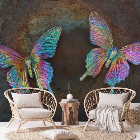 پوستر دیواری سه بعدی پروانه ba-5808
