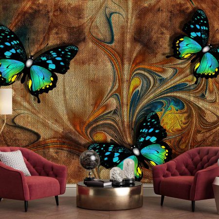 پوستر دیواری پروانه رنگی ba-5812