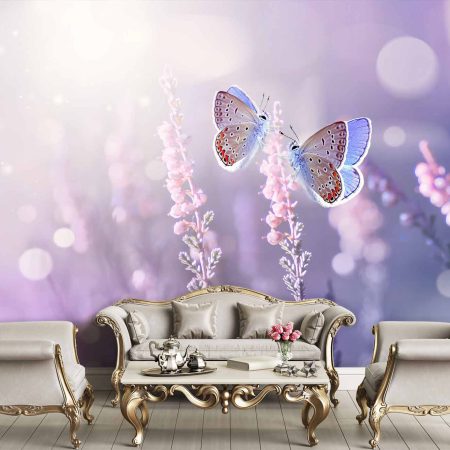 کاغذ دیواری سه بعدی پروانه ای ba-6022