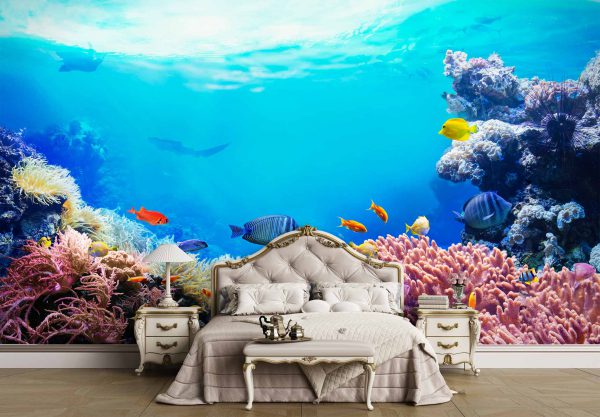 پوستر دیواری جلبک های دریایی ba-6043