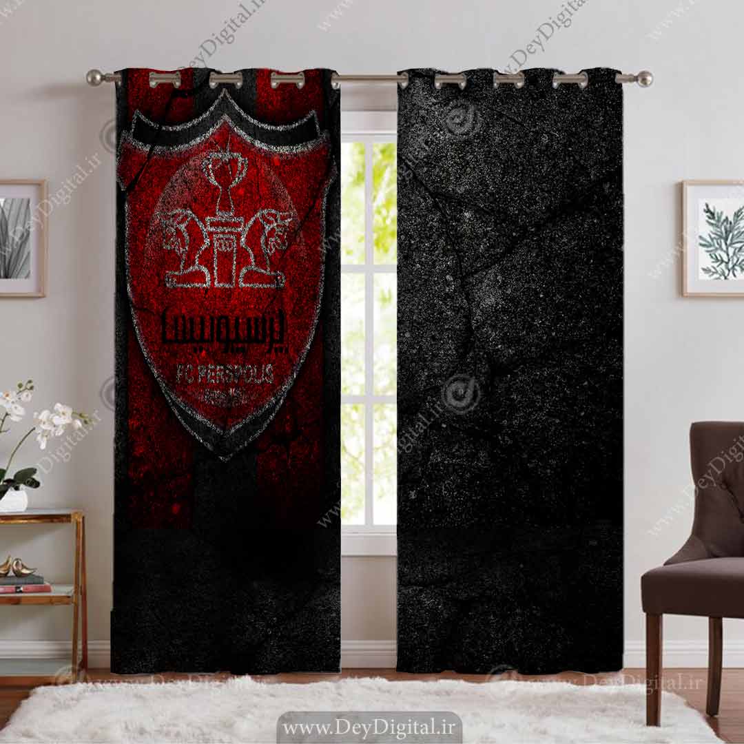 پرده طرح پرسپولیس PK-3622