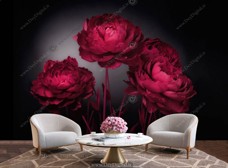 پوستر دیواری گل سرخ ba-4603