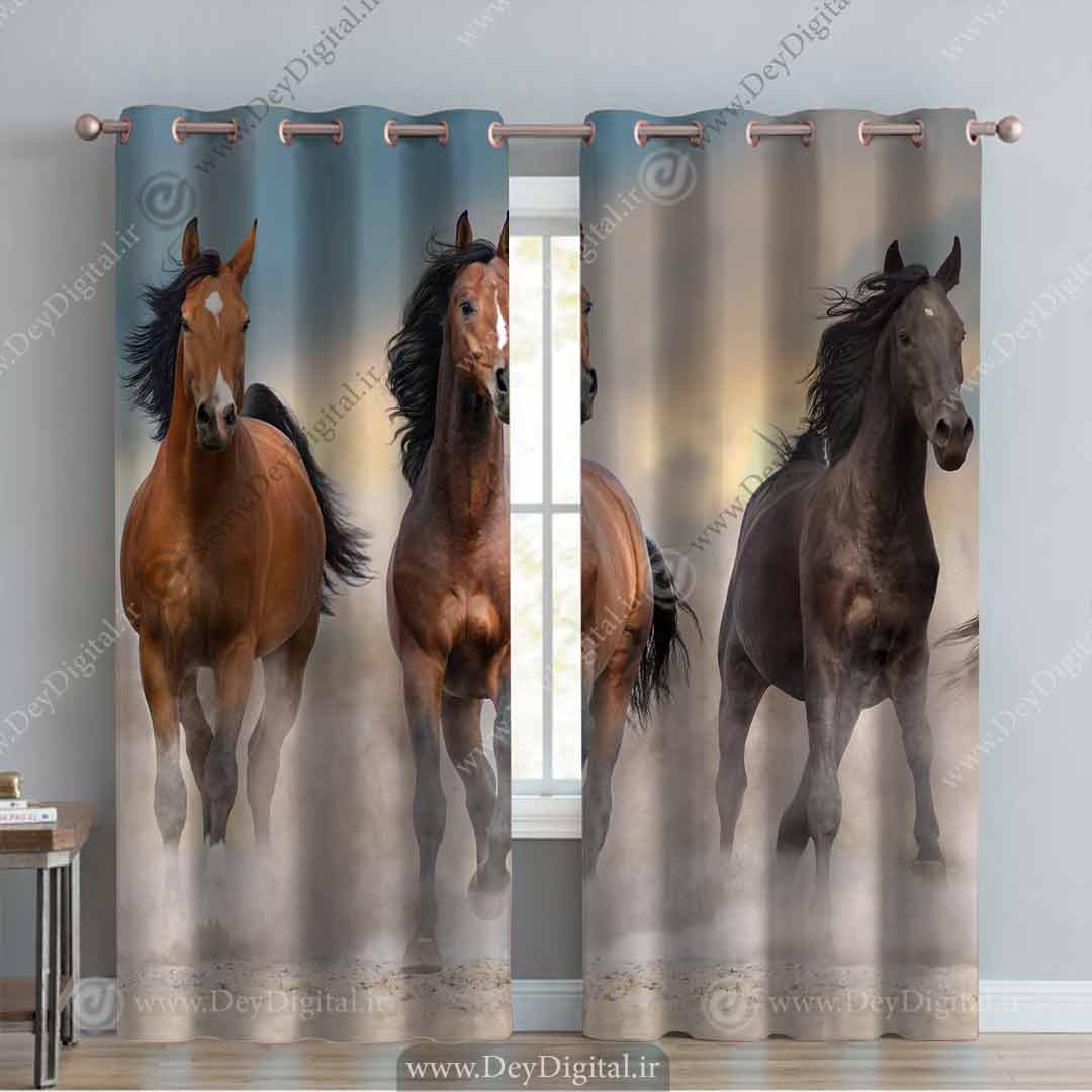پرده پانچ اسب pk-3683