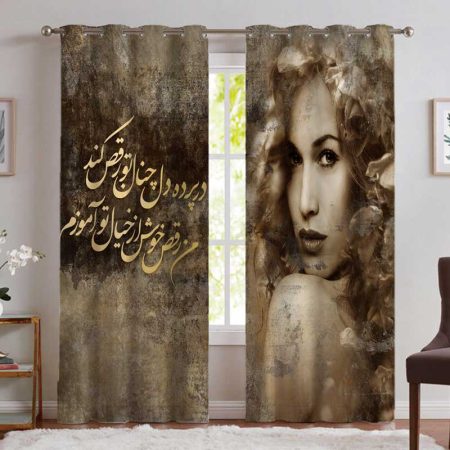 پرده تصویری فیس و خطاطی pk-2943