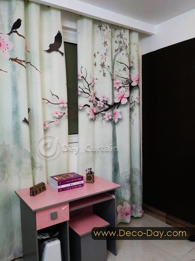 نمونه اجرایی پرده چاپی