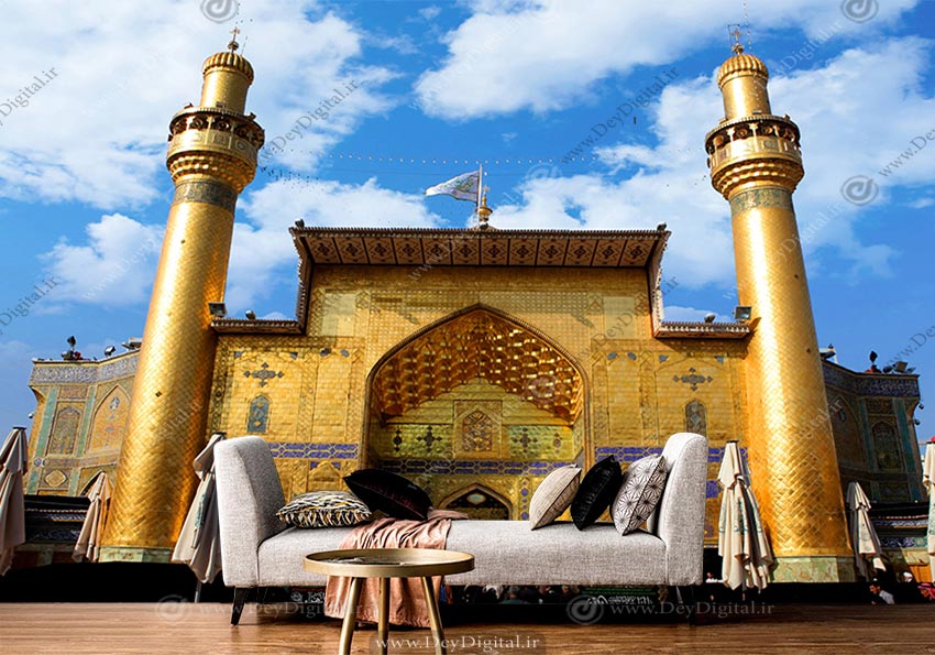 کاغذ دیواری حرم حضرت علی BA-6203