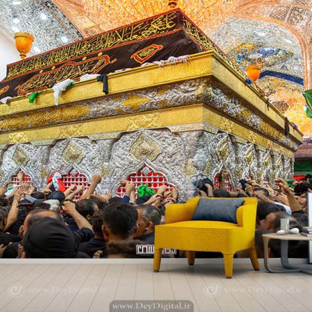 کاغذ دیواری مذهبی ضریح امام حسین BA-6206