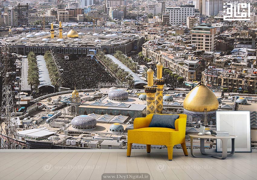 کاغذ دیواری مذهبی بین الحرمین BA-6207