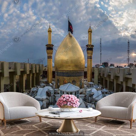 کاغذ دیواری مذهبی حرم امام حسین BA-6218
