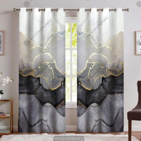 پرده سه بعدی طرح سنگ PK-4559