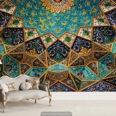 پوستر دیواری کاشیکاری سنتی BA-2559