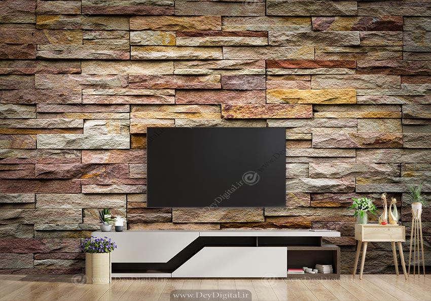 پوستر سه بعدی پشت تلویزیون BA-4427