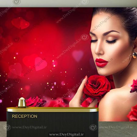 پوستر دیواری چهره برای آراشگاه زنانه