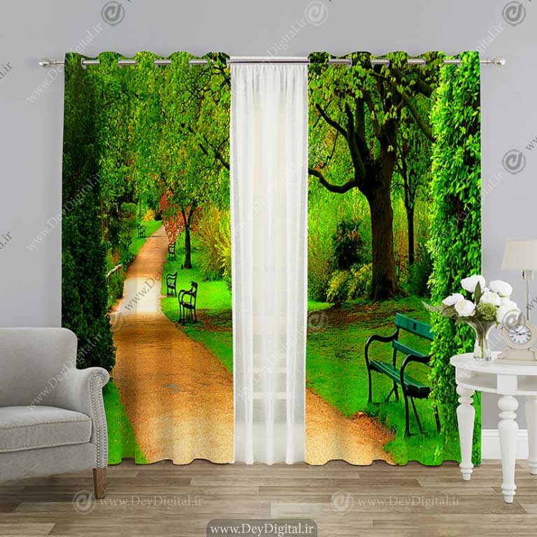 پرده طبیعت سه بعدی PK-4172