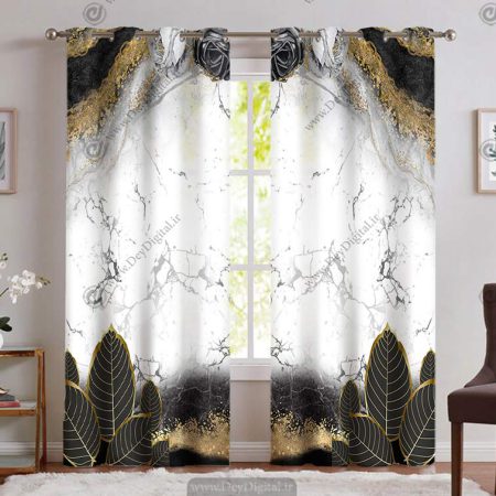 پرده پانچی لاکچری و شیک PK-4592