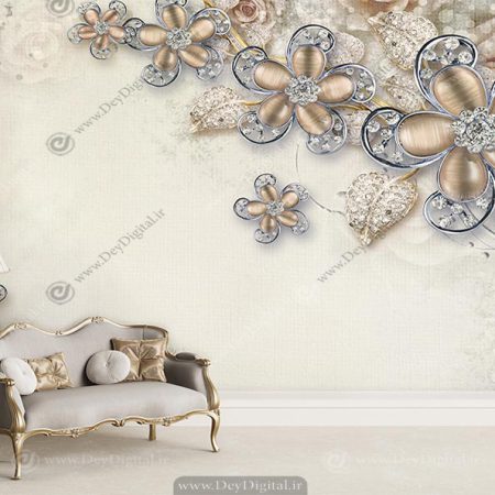 پوستر دیواری سه بعدی منزل ba-4446