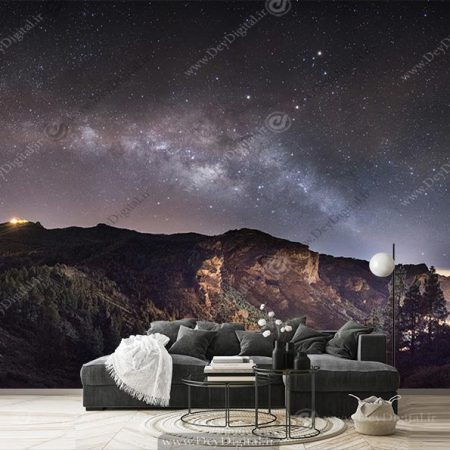 پوستر دیواری آسمان پر ستاره