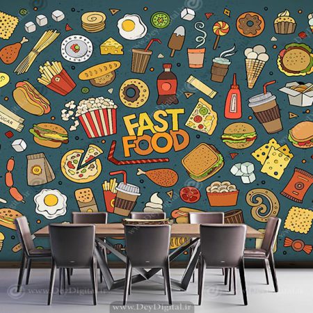 خرید پوستر فست فود با کیفیت
