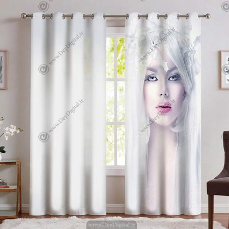 پرده چهره برای آرایشگاه زنانه