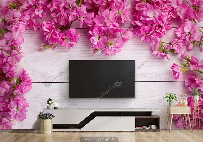 پوستر دیواری گل طبیعی