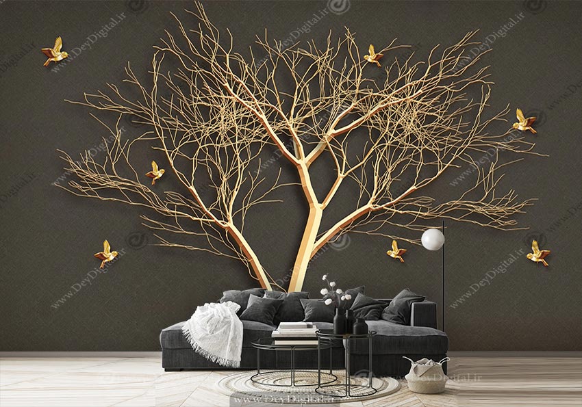 پوستر دیواری سه بعدی مدرن
