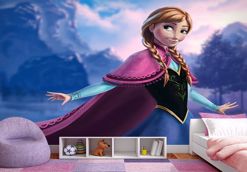 پوستر آنا در انیمیشن فروزن