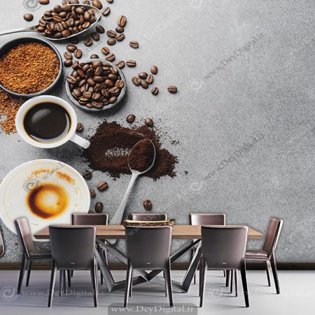 پوستر برای قهوه فروشی