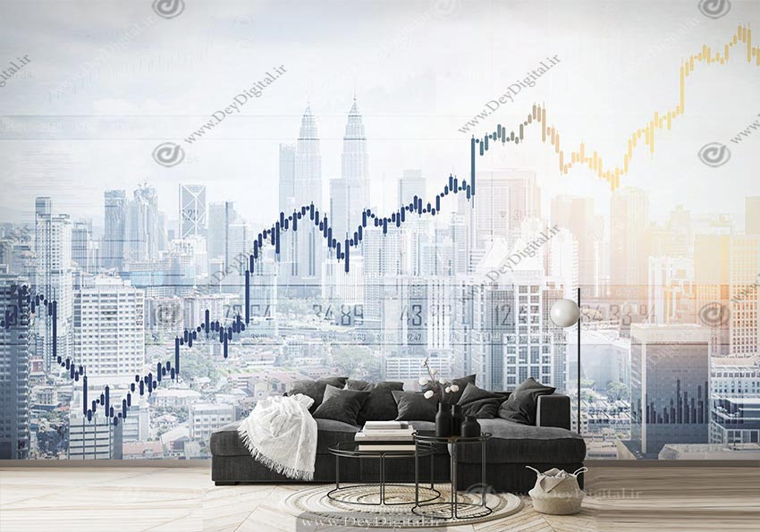 پوستر سه بعدی طرح کریپتو