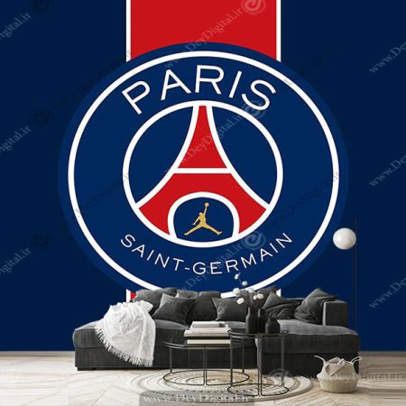 پوستر دیواری سه بعدی تیم فوتبال پاری‌سن‌ژرمن