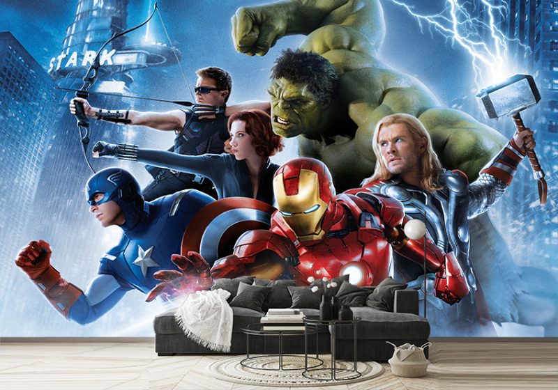 پوستر سه بعدی Avengers با کیفیت