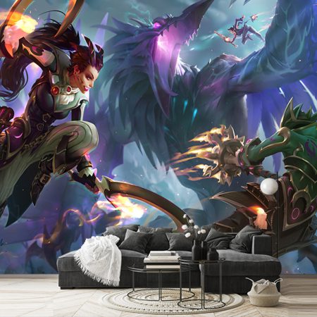 پوستر سه بعدی دانتلس Dauntless برای گیم نت
