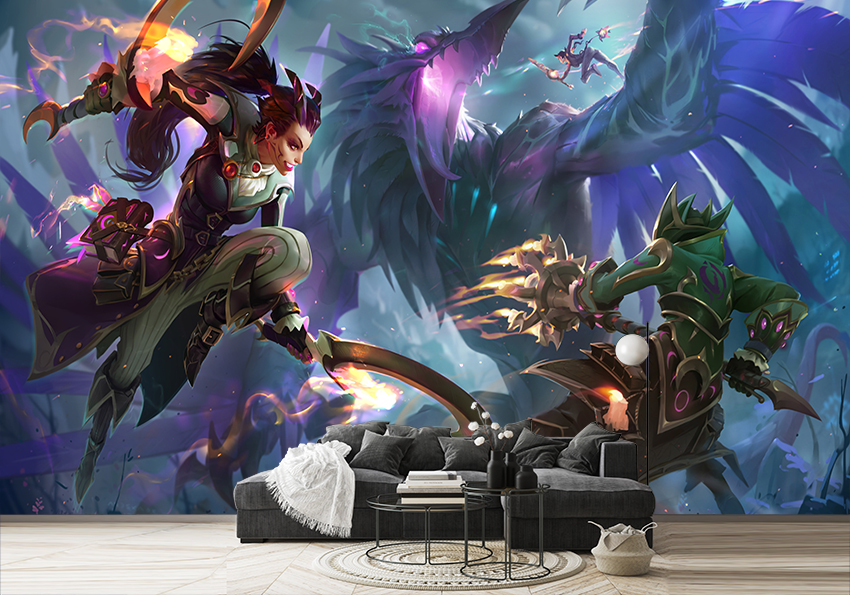 پوستر سه بعدی دانتلس Dauntless برای گیم نت
