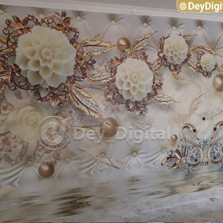 اجرای پوستر دیواری سه بعدی