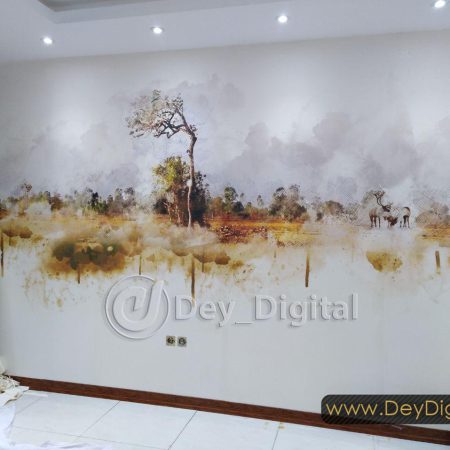 نمونه اجرایی پوستر دیواری