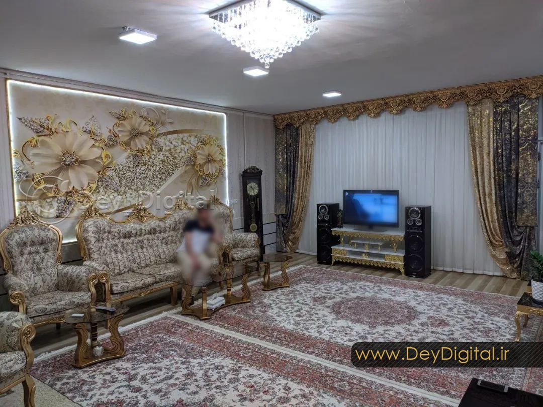 نمونه اجرا شده پوستر دیواری