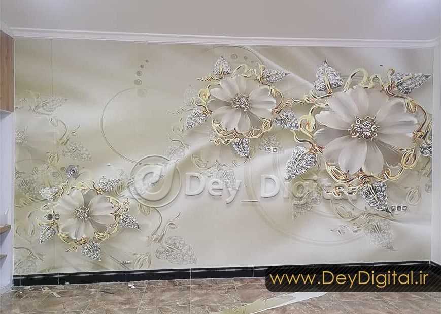 پوستر دیواری اجرا شده